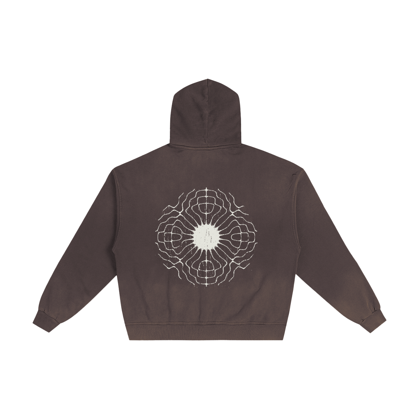Keep it Civilized. Sun-faded. Zip Hoodie
